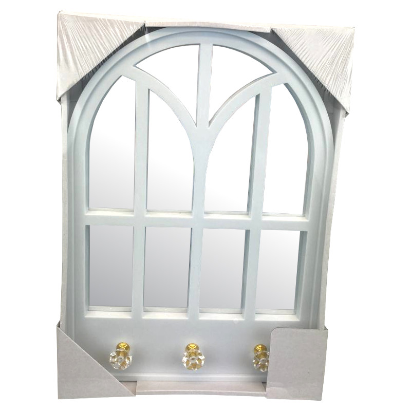 зеркало с вешалкой 38см х 27см