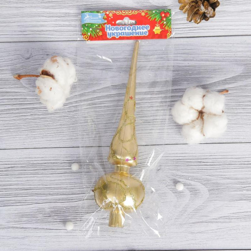 елочное украшение верхушка 18 см