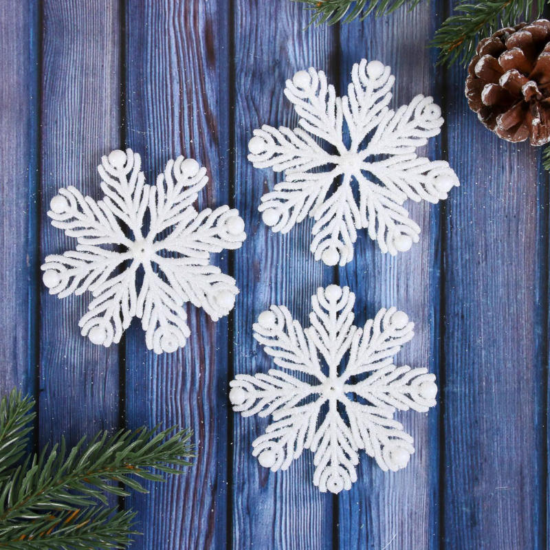 новогоднее украшение 7 см (3 шт)