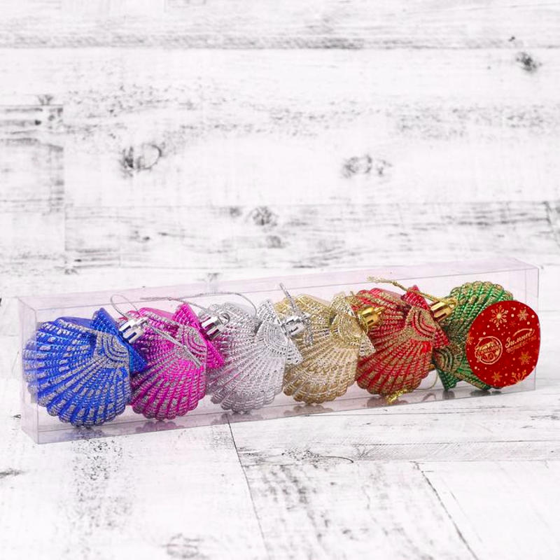 новогоднее украшение 5.5 см (6 шт)