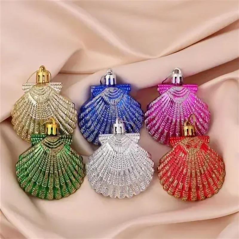 новогоднее украшение 5.5 см (6 шт)