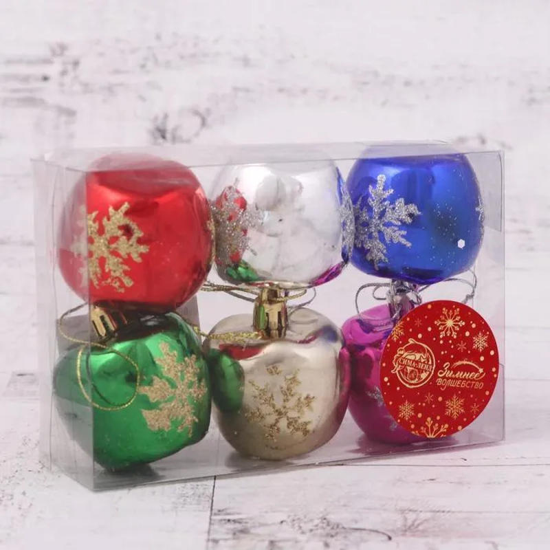 новогоднее украшение 5*4 см (6 шт)