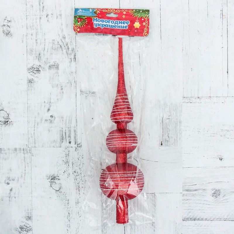 елочное украшение верхушка 30 см