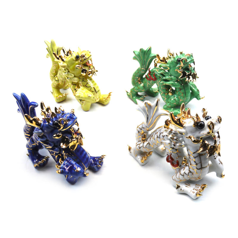 статуэтка керамическая дракон 10см