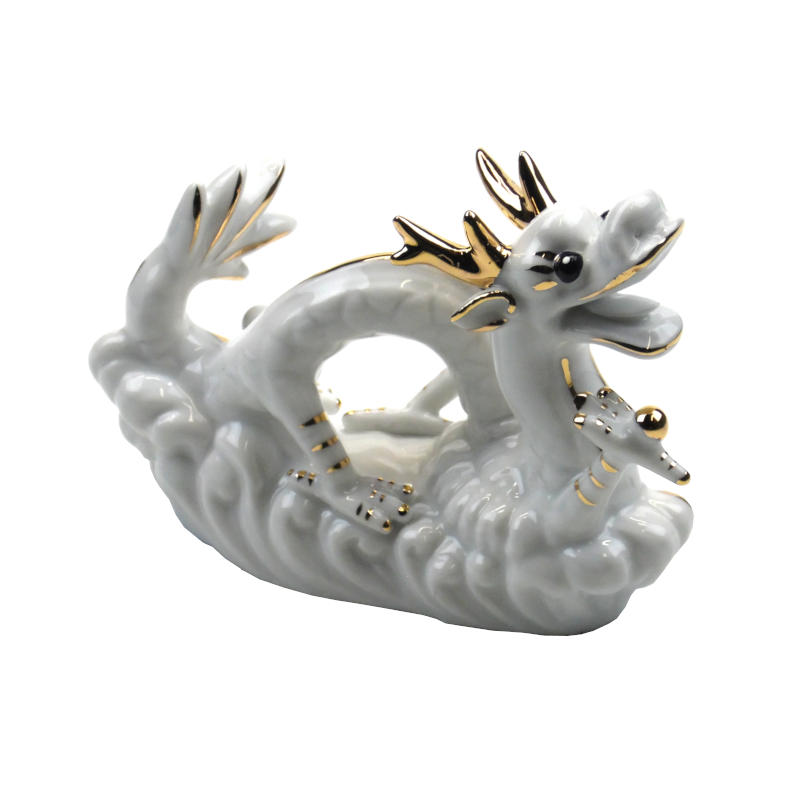 статуэтка керамическая дракон 8см