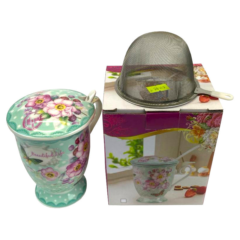 кружка с ситечком