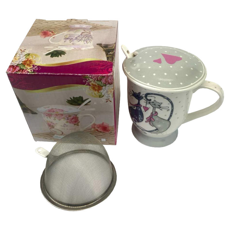 кружка с ситечком