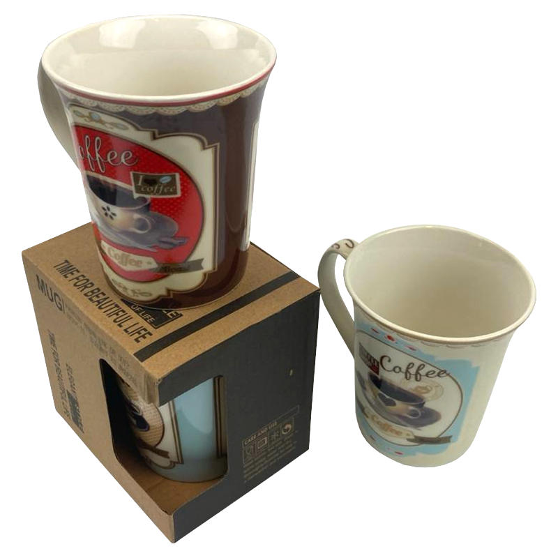 кружка порцелановая в упаковке 10см