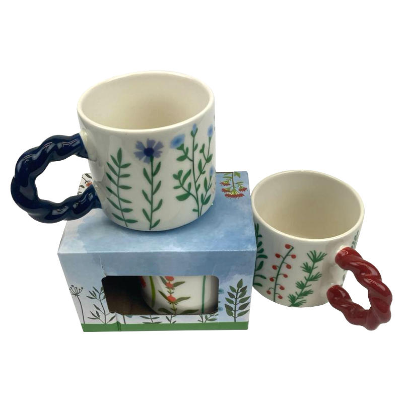 кружка порцелановая в упаковке 8см