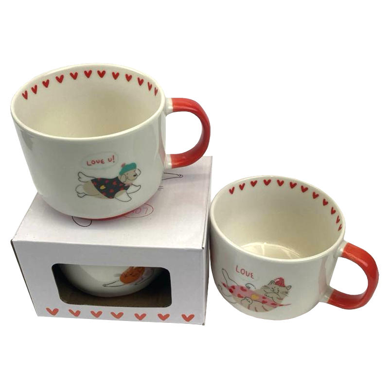 кружка порцелановая в упаковке 8см