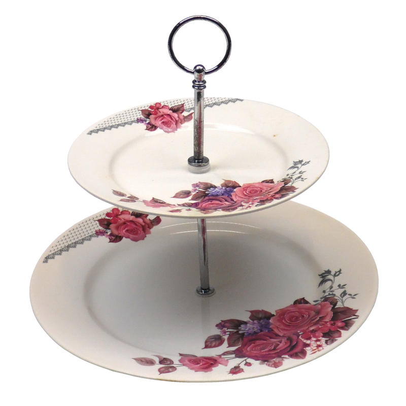 блюдо сервировочное 2 яруса