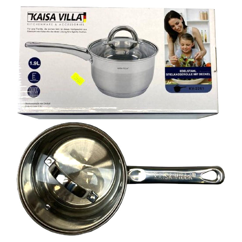 кастрюля ковш с ручкой 1.9L