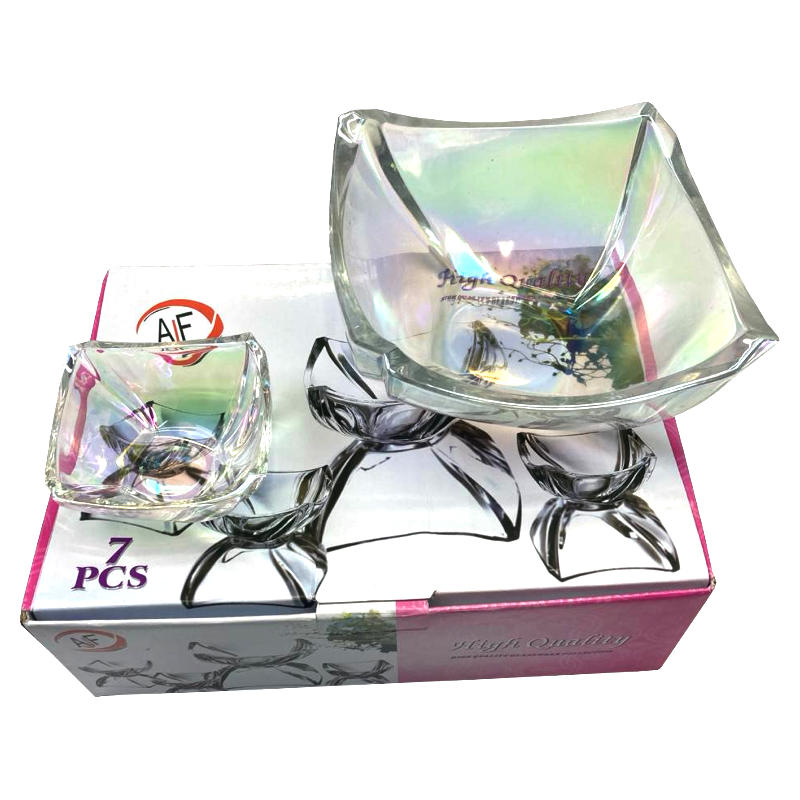 креманки стеклянные на 6 персон (7 предметов)