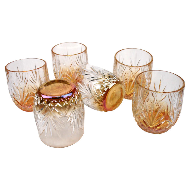 стаканы стеклянные (6 шт.) 10см 310мл