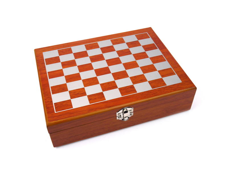 набор подарочный фляжка 240мл, стаканчик, воронка, шахматы, карты, кости