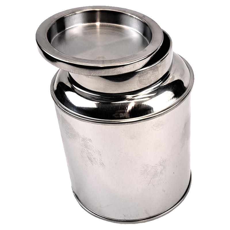 металлическая банка для кофе 13 см