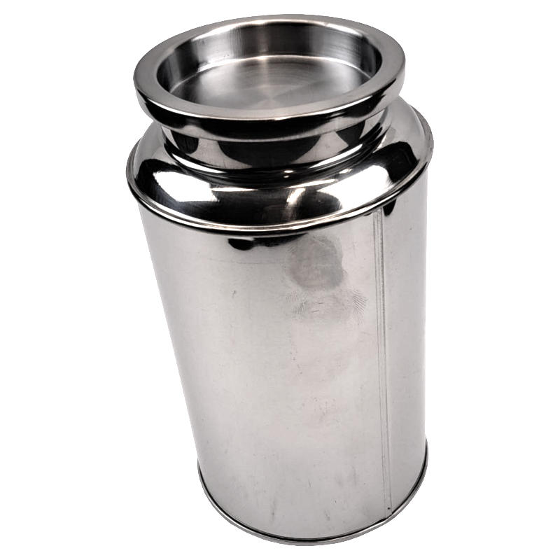 металлическая банка для кофе 18 см