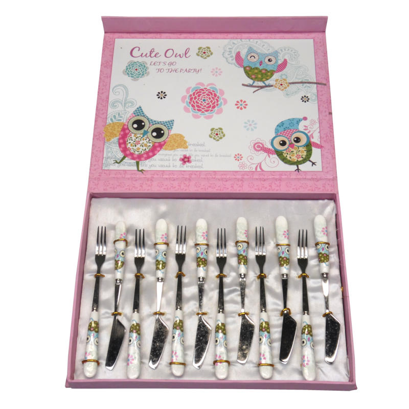 вилки и ножи (6+6)