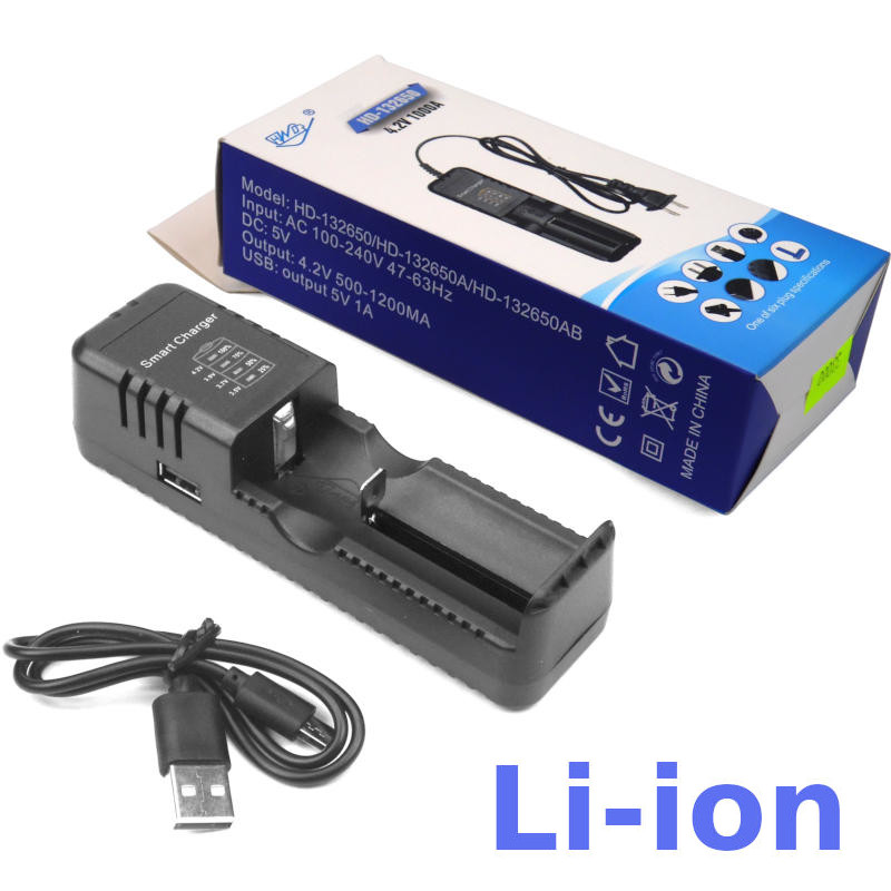 зарядное устройство для литий-ионных аккумуляторов (Li-ion) USB