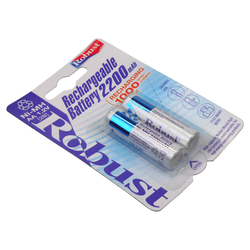 батарейки аккумуляторные  АА (2 шт.)