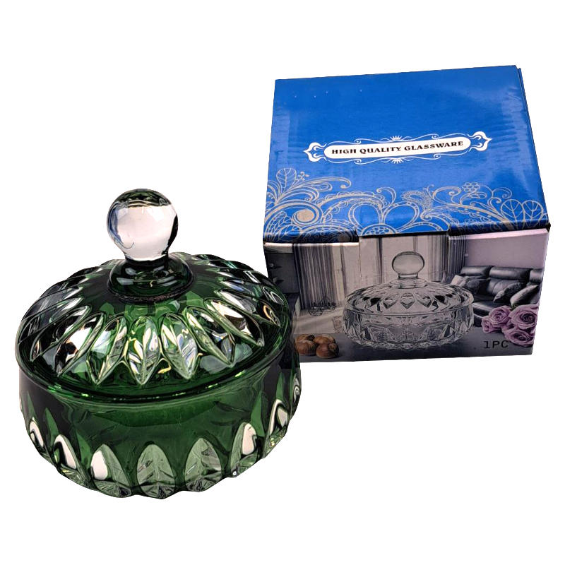 сахарница стеклянная