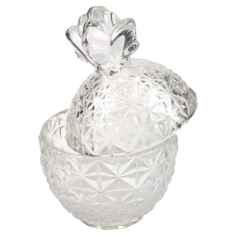 сахарница стеклянная 14см