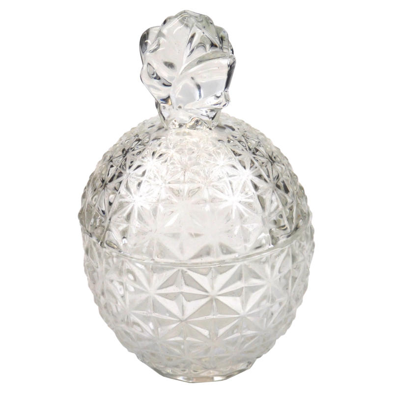 сахарница стеклянная 14см