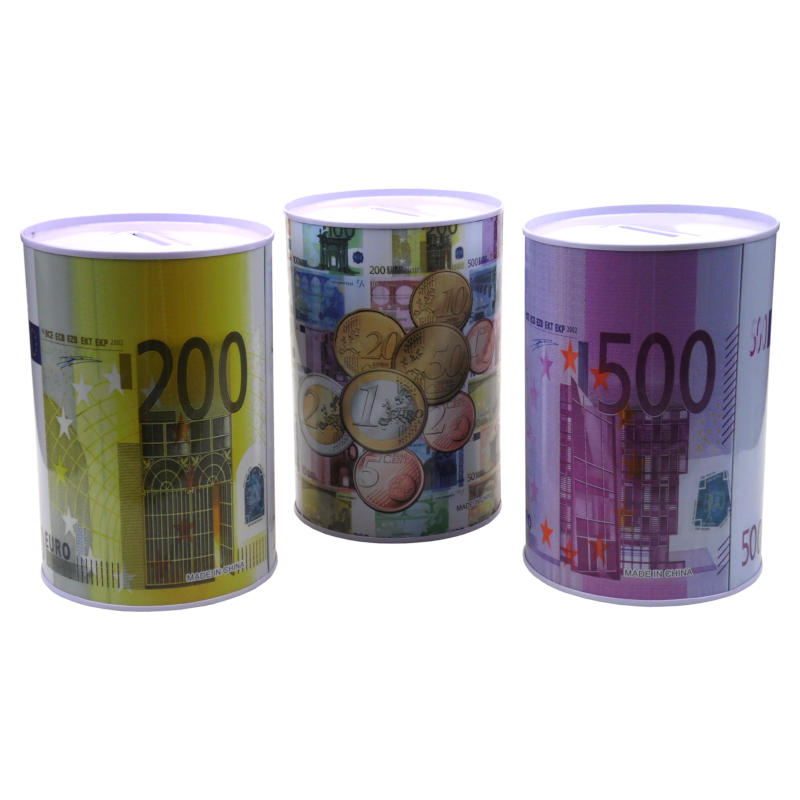 металлическая копилка  15см