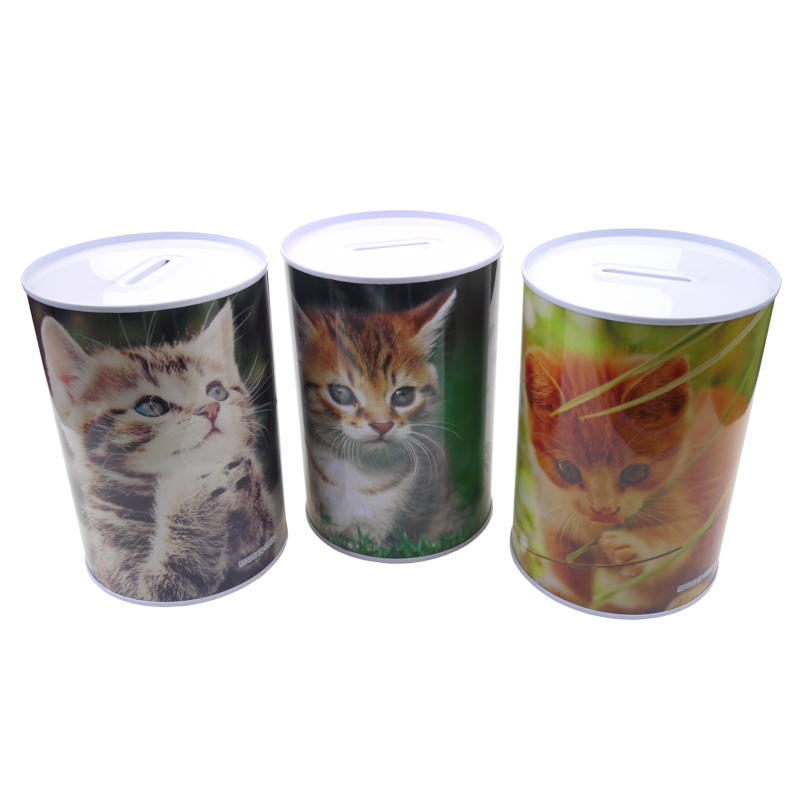 металлическая копилка  15см