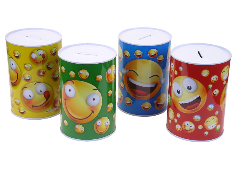 металлическая копилка  15см