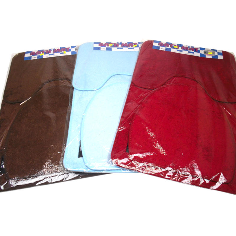 комплект ковриков для ванной и туалета (3 шт.)