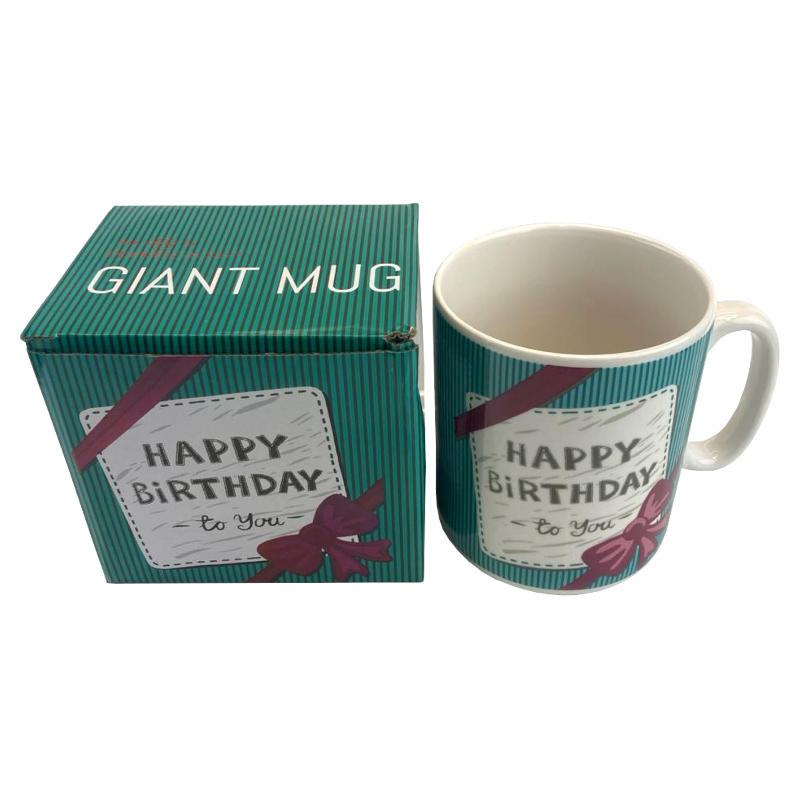 кружка порцелановая в упаковке 13см х 11см