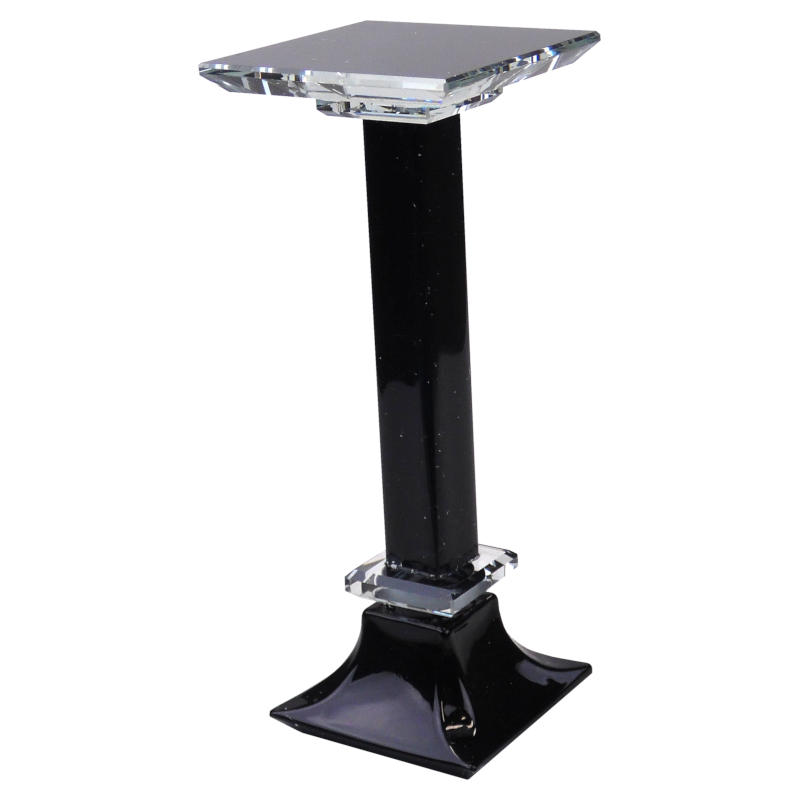 подсвечник стеклянный под хрусталь 17см