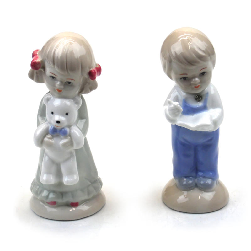 статуэтка порцелановая дети 10см