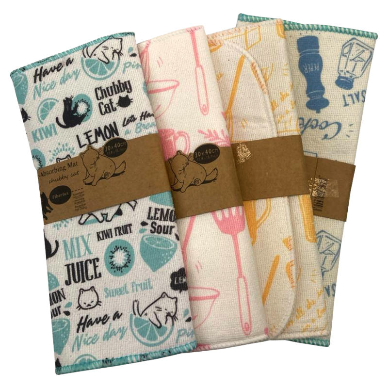 подстилка коврик для сушки посуды 51*38см