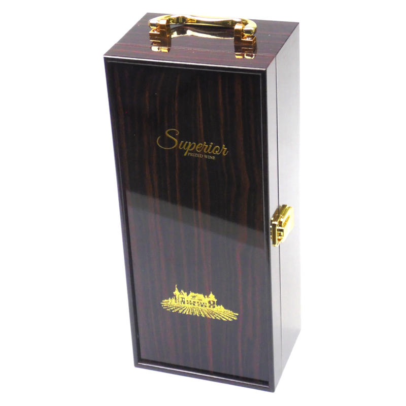 подарочный футляр под бутылку с винными принадлежностями