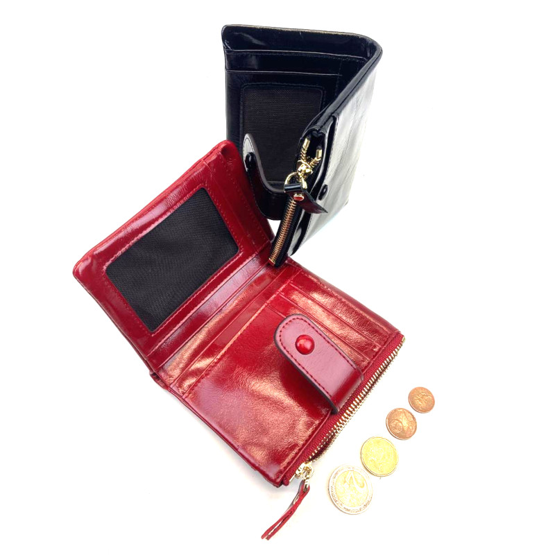 кошелек женский кожаный 12см х 10см