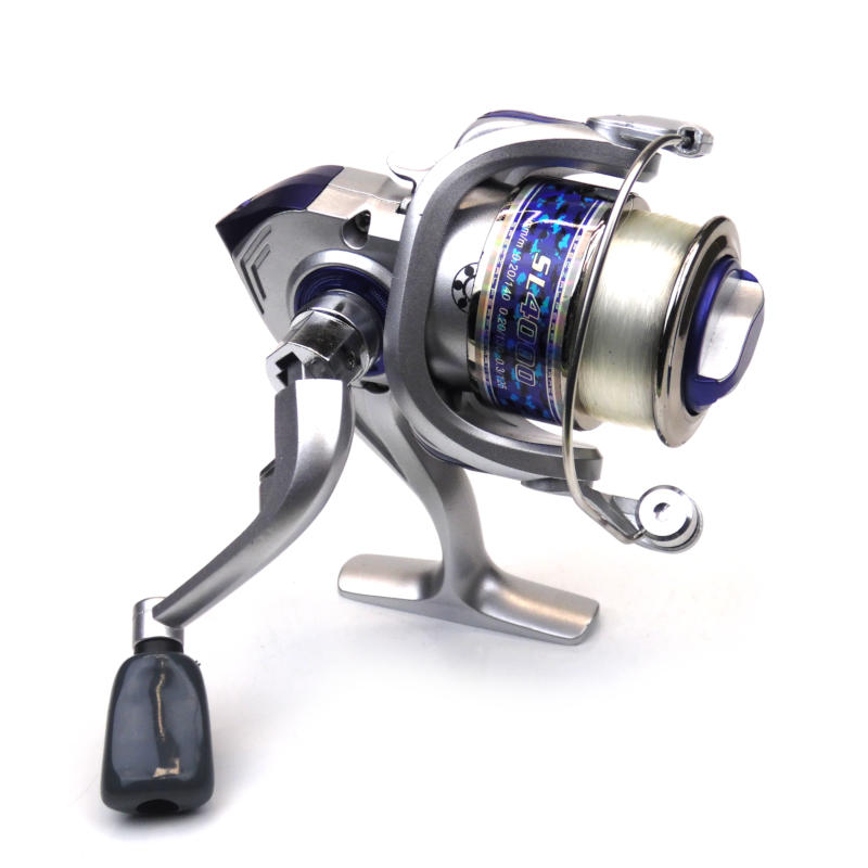 рыболовная катушка для удочки с леской 12 подшипников SL4000